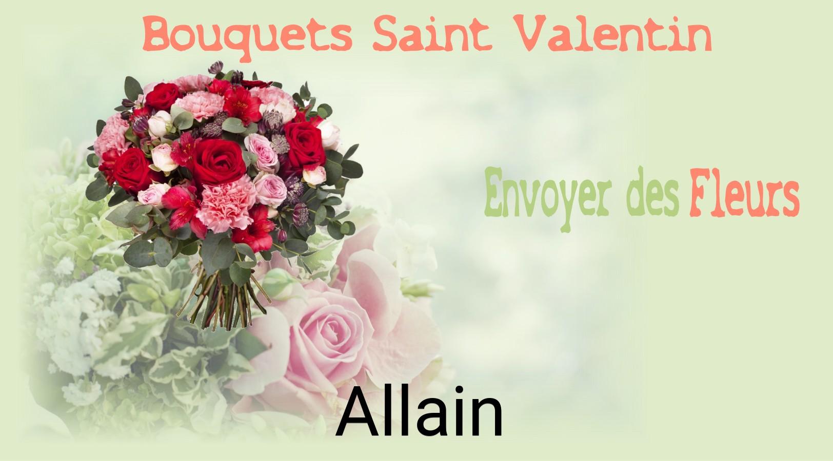 Roses de Saint-Valentin livrées à Allain